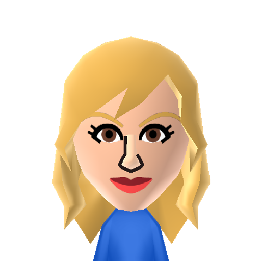 Ellie Mii character preview