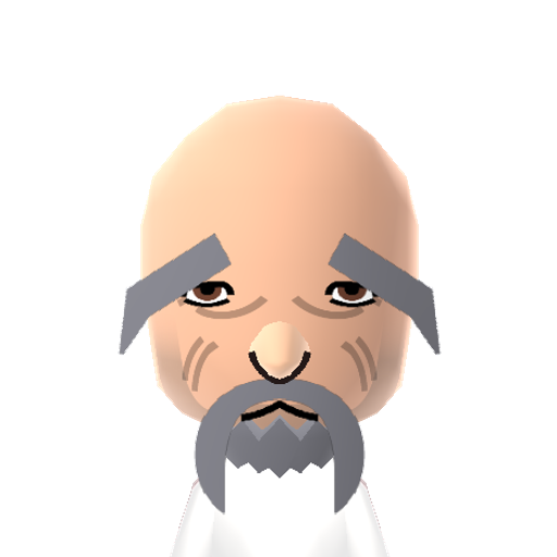 Yamamoto Mii character: Captain of the 1st Division on the anime "Bleach".