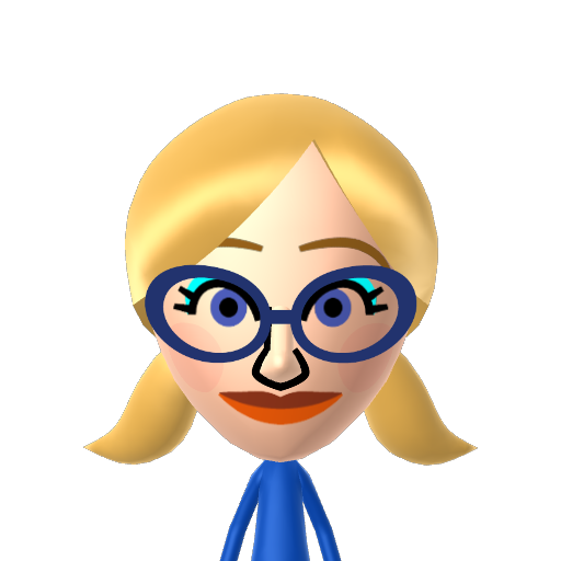 Heidi Mii character: A Mii from Hasbro Family Game Night 3