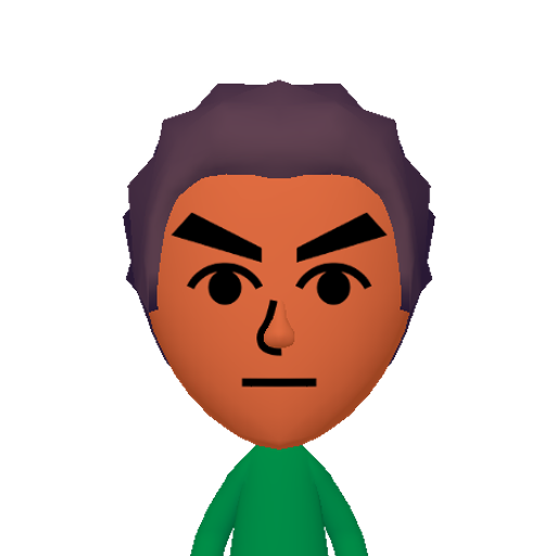 no name Mii character: This Mii is from the Switch SDK as a SampleDB Mii.