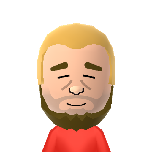 Farmer Bob Mii character: From the Second Contact game in "Rhythm Heaven Megamix", minus his hat. Even though he is talking to aliens on Mars, Bob proudly discloses a desire to find a wonderful lady.