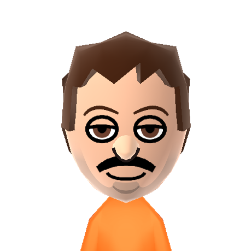 Geoff Mii character: Creator of Achievement Hunter and voice of Grif on "Red vs Blue"