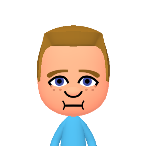 ÝÞßàáâãäåæ Mii character: This Mii is from the Switch SDK as a SampleDB Mii.