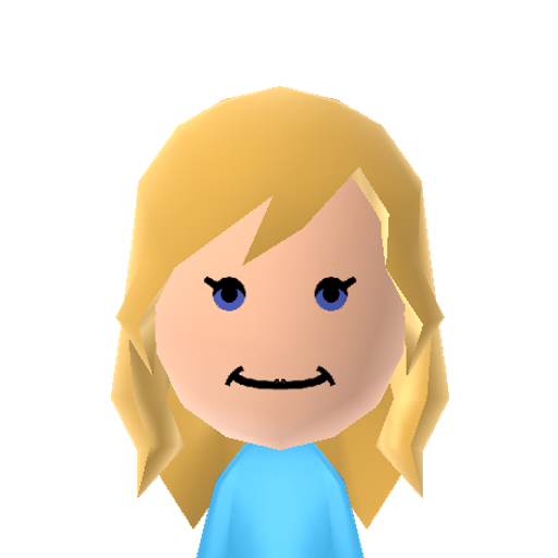 Fionna Mii character: From "Adventure Time with Finn and Jake". The gender-bent version of Finn the Human, created (and obsessed over) by the Ice King.