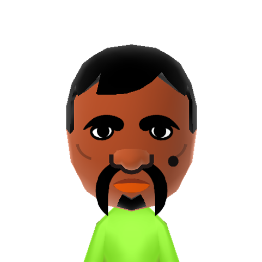 シヨー Mii character: A Mii from RRE's Crazy Wii Sports + Wii Sports Resort