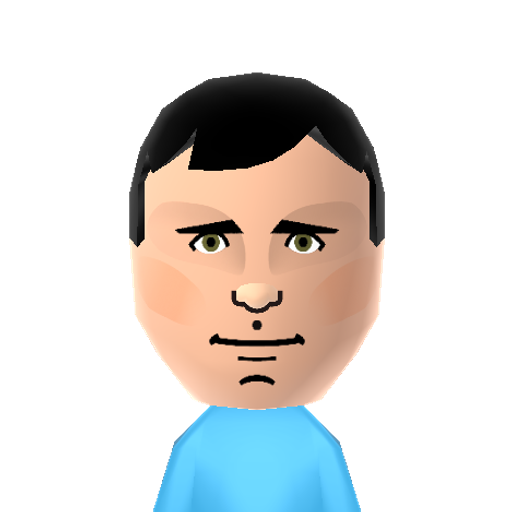 M Scott Mii character: Regional Manager at Dunder Mifflin Paper Company in the US version of the TV show "The Office". Played by Steve Carell.