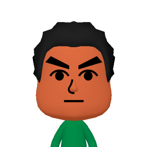 no name Mii character: This Mii is from the Switch SDK as a SampleDB Mii.