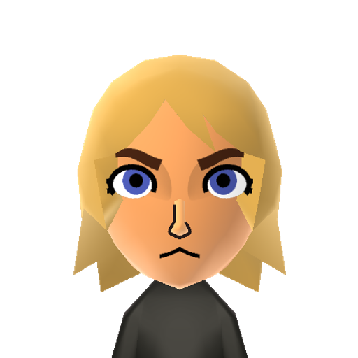 Shulk Mii character preview