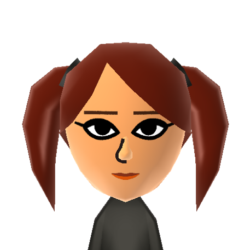 Risé Mii character: From the game "Persona 4".