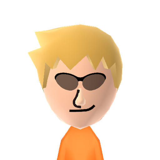 Dirk Mii character preview