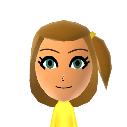 Misty Mii character preview
