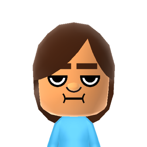 hiromi Mii character: A Mii uploaded to Check Mii Out Channel (WiiLInk)