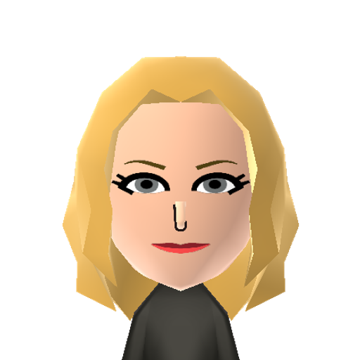 キャシー Mii character: These are extracted and derived from the Mii Central Miis from the 3DS Miitopia.