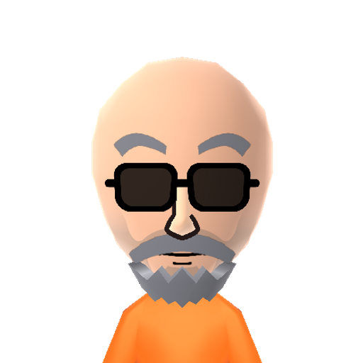 Roshi Mii character preview