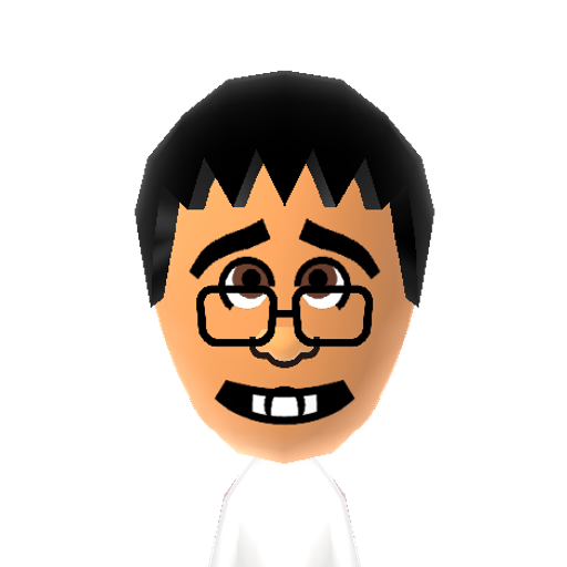 JerryLewis Mii character: Comedian and actor who originally was paired with Dean Martin as "Martin and Lewis". He was the original "Nutty Professor" and host of the MDA Telethon for over 50 years.