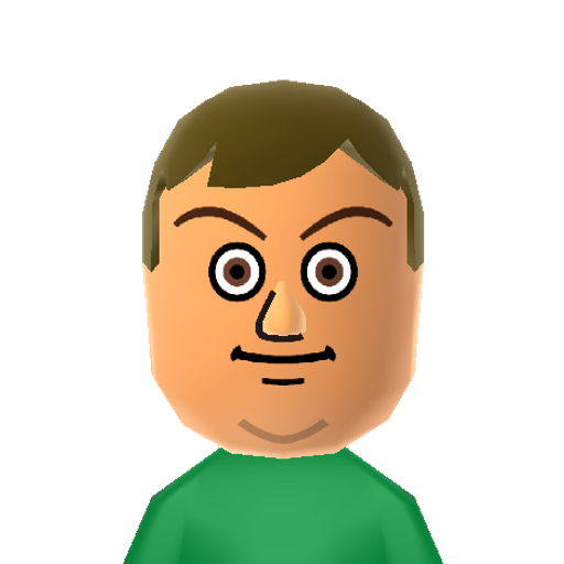 Soos Mii character: From "Gravity Falls" on the Disney Channel.