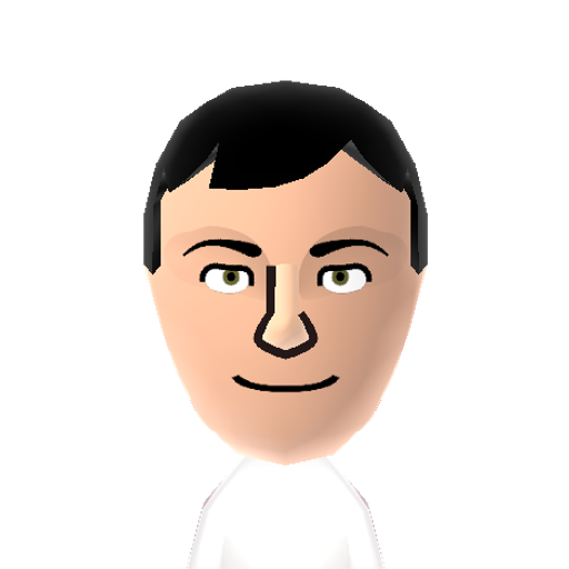 Tobuscus Mii character: One of the most popular members of YouTube, finding fame in his musical talent and awkward humor. His real name is Toby Turner.