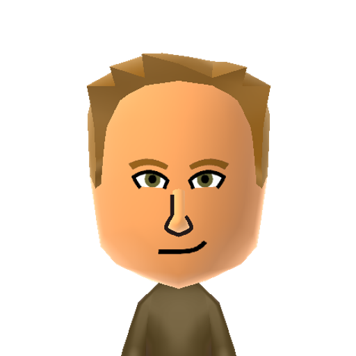 Cato Mii character: From "The Hunger Games", he's is the male tribute from District 2. He is played by Alexander Ludwig.