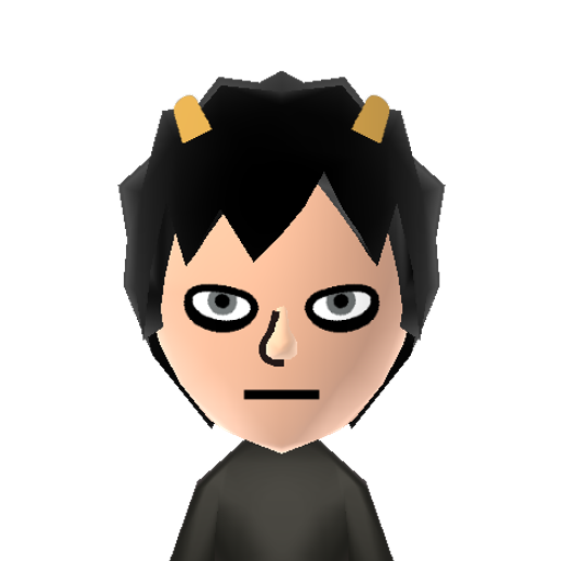 Karkat Mii character preview