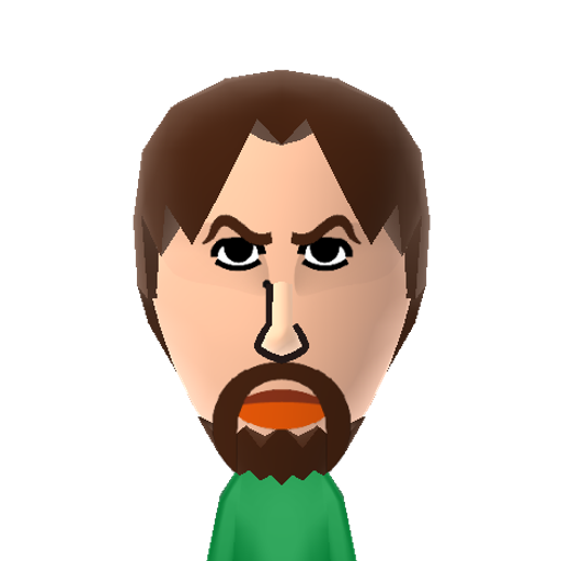 Tom Green Mii character: Actor and host of the "Tom Green Show" and "Tom Green Live". A pioneer in "shock humor".