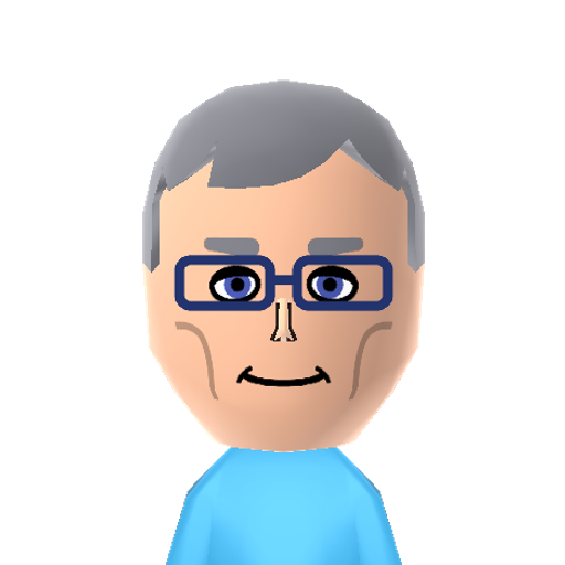 Gavin Mii character preview