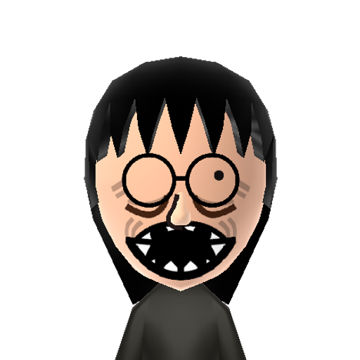 ZOMBIE Mii character: These are extracted and derived from the Mii Central Miis from the 3DS Miitopia.