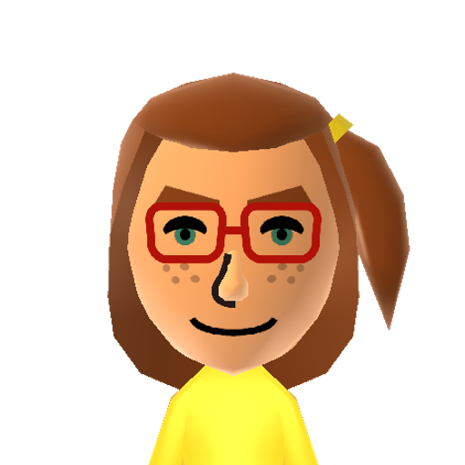 Hannah Mii character preview