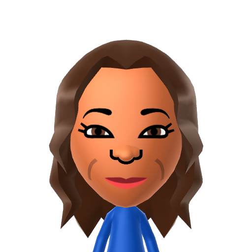 Kamala Mii character: A Mii from Wii Sports Resort: Meme Squad, a mod for Wii Sports Resort