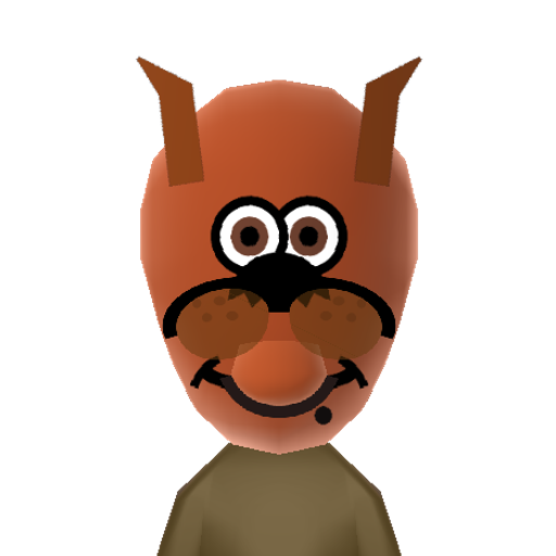Scooby Doo Mii character: The title character from "Scooby Doo" cartoons. He's always scared, always hungry, and will do just about anything for a scooby snack. Scooby doobie doo!