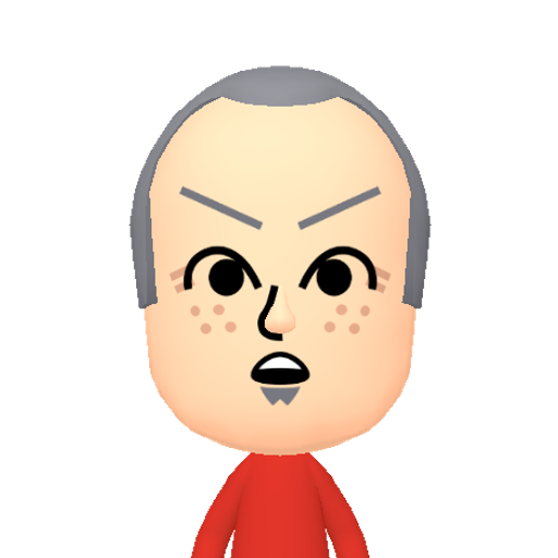 no name Mii character: This Mii is from the Switch SDK as a SampleDB Mii.