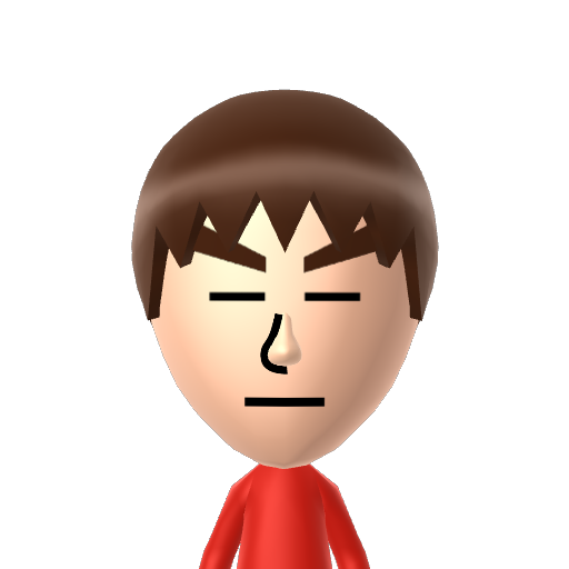 ? Mii character: A Mii uploaded to Check Mii Out Channel (WiiLInk)