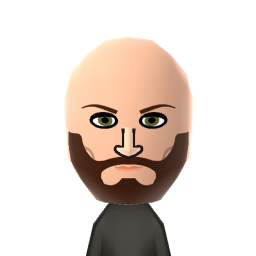 Oliver Mii character: Bass player of the German metal band Rammstein