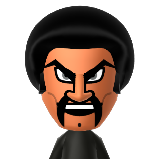 ? Mii character: A Mii uploaded to Check Mii Out Channel (WiiLInk)