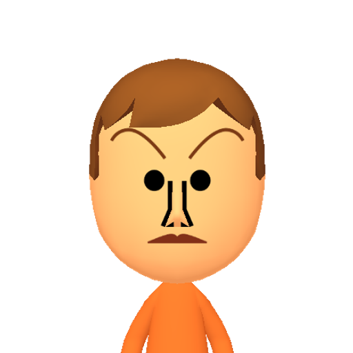 ДЕЖЗИЙКЛМН Mii character: This Mii is from the Switch SDK as a SampleDB Mii.