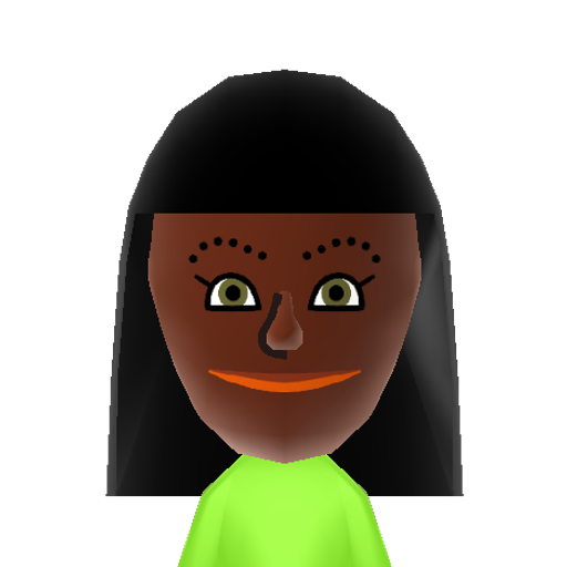 Kristin Mii character: from my Wii CPU Miis qr codes [@cpumiichannel]