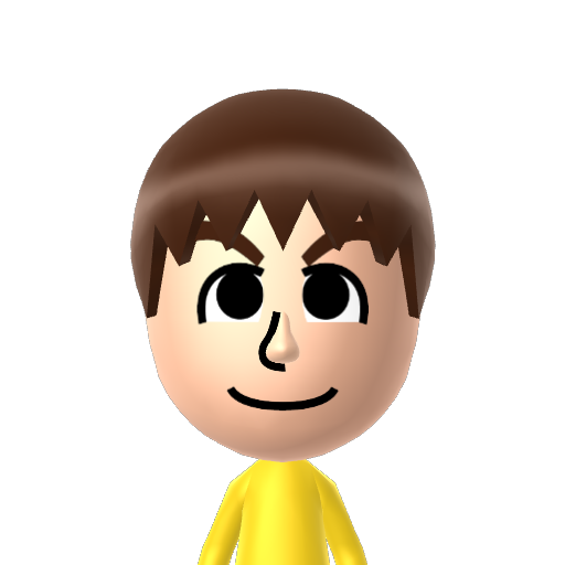 Stephen95 Mii character: from My Wii U Friend List (July 2017) [@ZiplocRules2013]