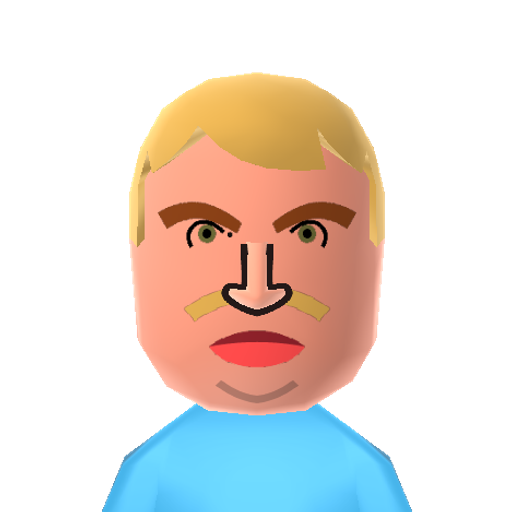 JohnMadden Mii character: Charismatic announcer for the NFL and a former pro football player and coach of the Oakland Raiders. Boom!