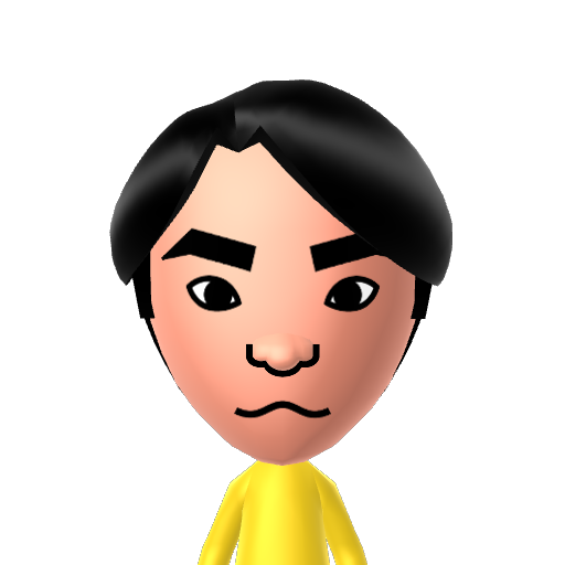 ? Mii character: A Mii uploaded to Check Mii Out Channel (WiiLInk)
