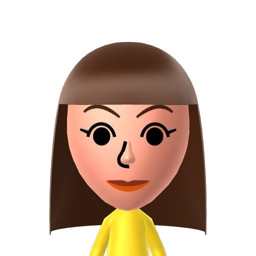 ムスメB Mii character: a Mii from Jinsei Game Wii