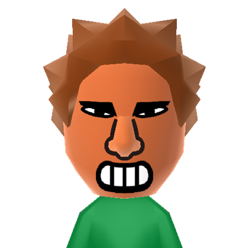 Blanka Mii character: Once known as Jimmy, this monster from "Street Fighter" electrifies his opponents.