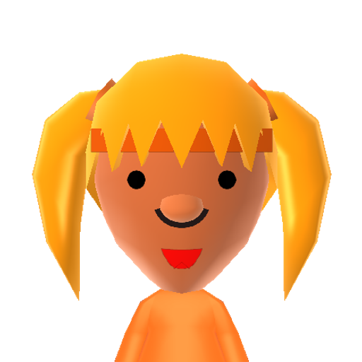 OrangeFlwr Mii character preview