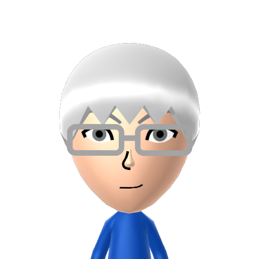 Persona 4 Mii character: My personal recreation of the Mii as it appears in the SSBU Mii Fighter DLC trailer.