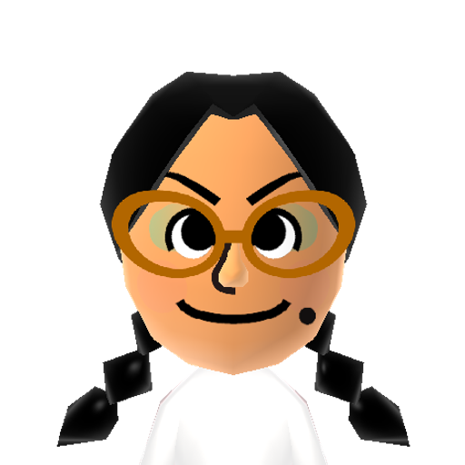 Keiko Mii character: From "Wii Sports" and "Wii Party". Expert team in Wii Party. An alternate version.