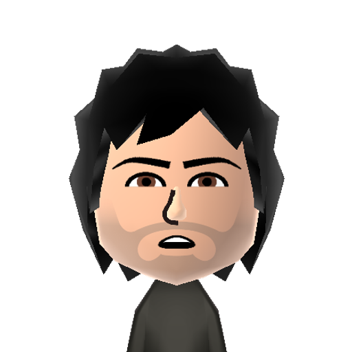 Xavier Mii character: One of the members of the French electronic duo "Justice."