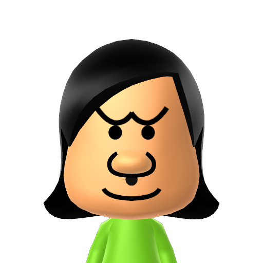 ? Mii character: A Mii uploaded to Check Mii Out Channel (WiiLInk)