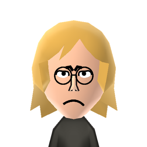 Van Auger Mii character: One of the BlackBeard pirates from the anime "One Piece". He is a great sniper.