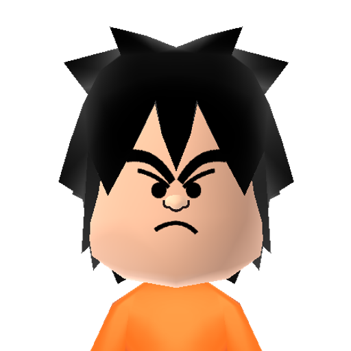 Yajirobe Mii character: He first appeared in "Dragon Ball" and he appeared again in "Dragon Ball Z" and "Dragon Ball GT". He also competed in the 23 World Martial Arts Tournament.