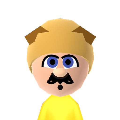 Cat Mario Mii character: Mario in his cat form from Super Mario 3D World.