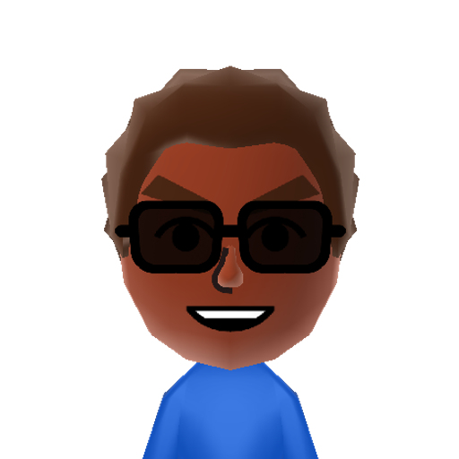 drew Mii character preview