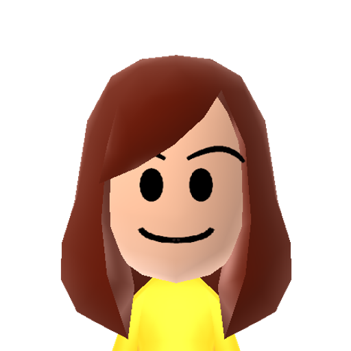 Jane doe Mii character preview